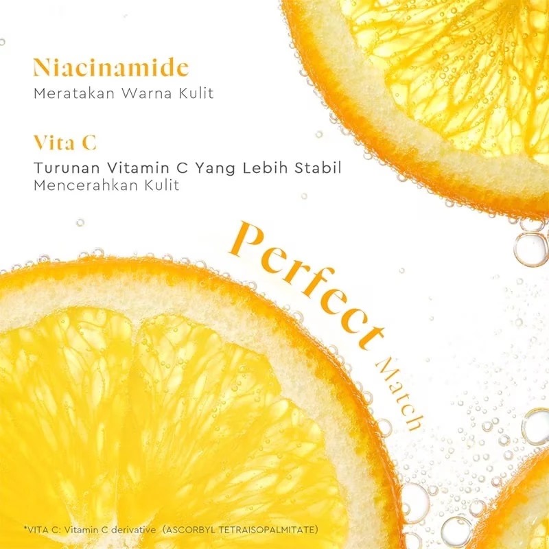 Glad 2 Glow Moisturizer - Perfect Vita C Bright Glow 30gr