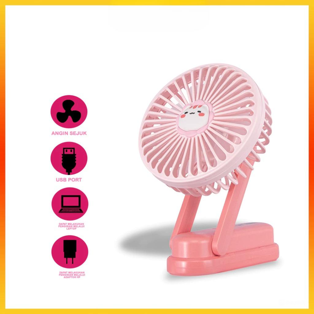 Welhome Mini Handfan WHF-015 - Kipas Angin Genggam