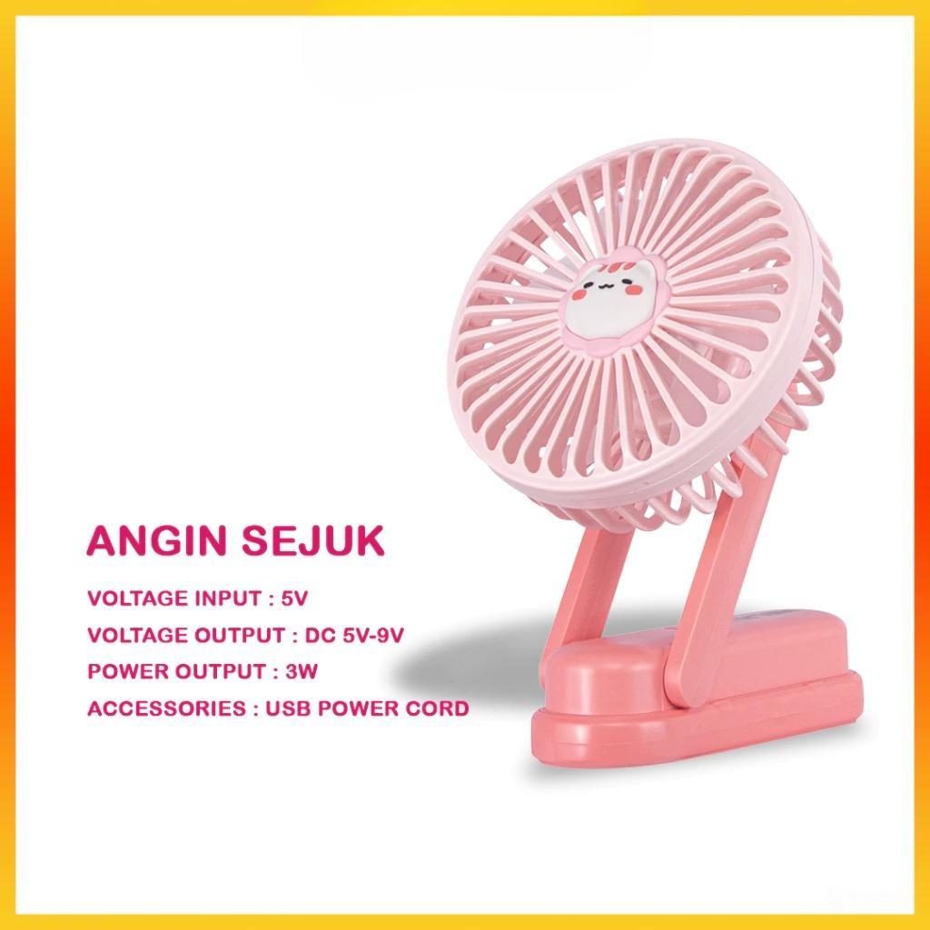 Welhome Mini Handfan WHF-015 - Kipas Angin Genggam