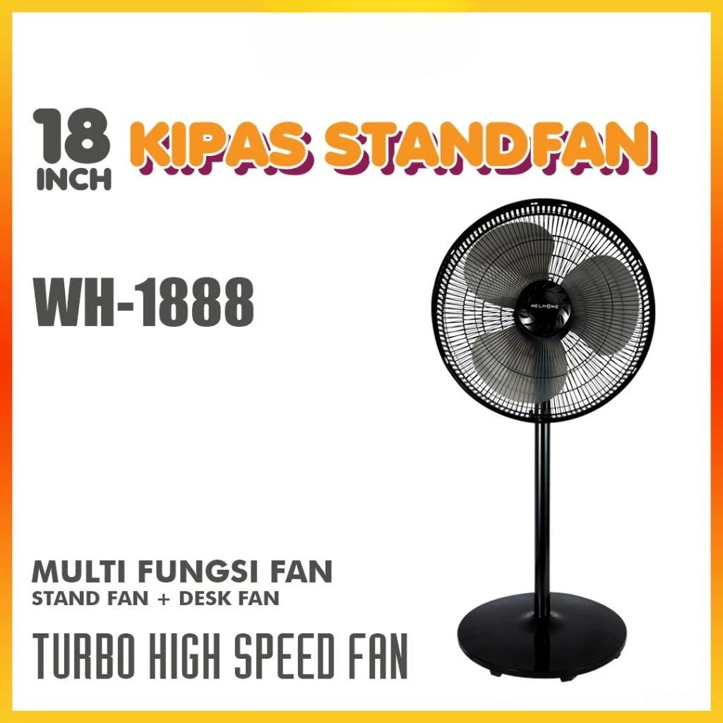 Welhome Kipas Angin Berdiri WH-1888 50Watt