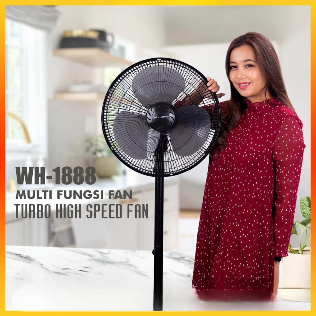 Welhome Kipas Angin Berdiri WH-1888 50Watt