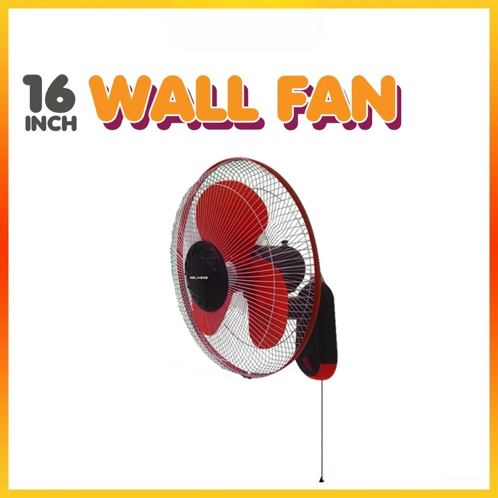 Welhome Kipas Angin Dinding WH-1663E 50Watt
