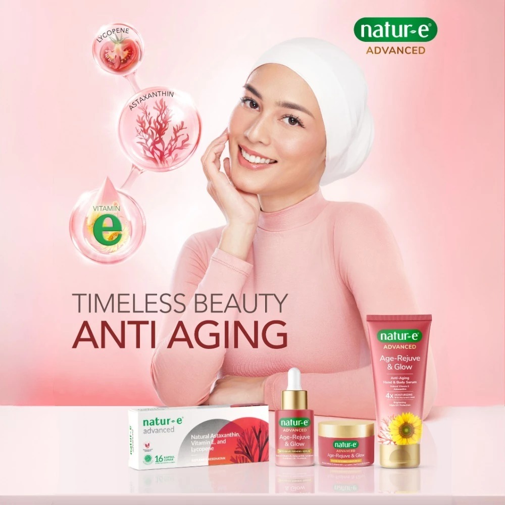 Natur-E Advanced Soft Capsule 32s - Vitamin E Suplemen Kesehatan