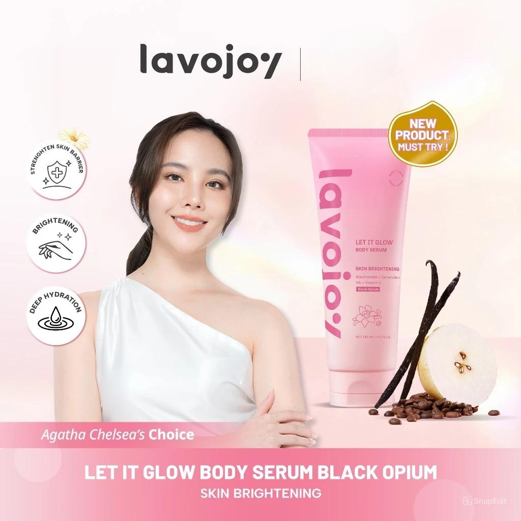 Lavojoy Let It Glow Black Opium Skin Brightening Body Serum 180ml Lavojoy Let It Glow Black Opium Skin Brightening Body Serum 180ml