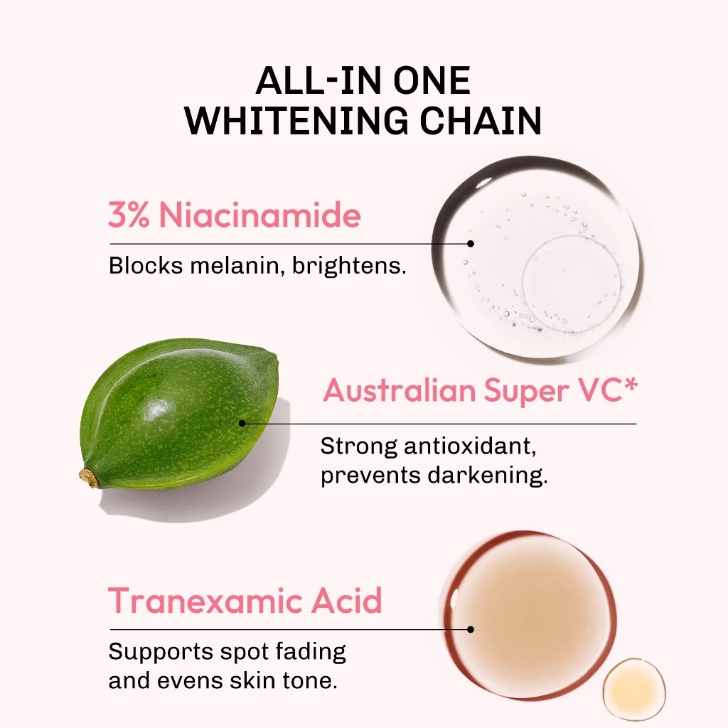 Lavojoy Let It Glow Daily Shine Body Serum SPF50 PA++++ 180ml - 03 Golden Honey (Delicate Rose Instant Tone Up)