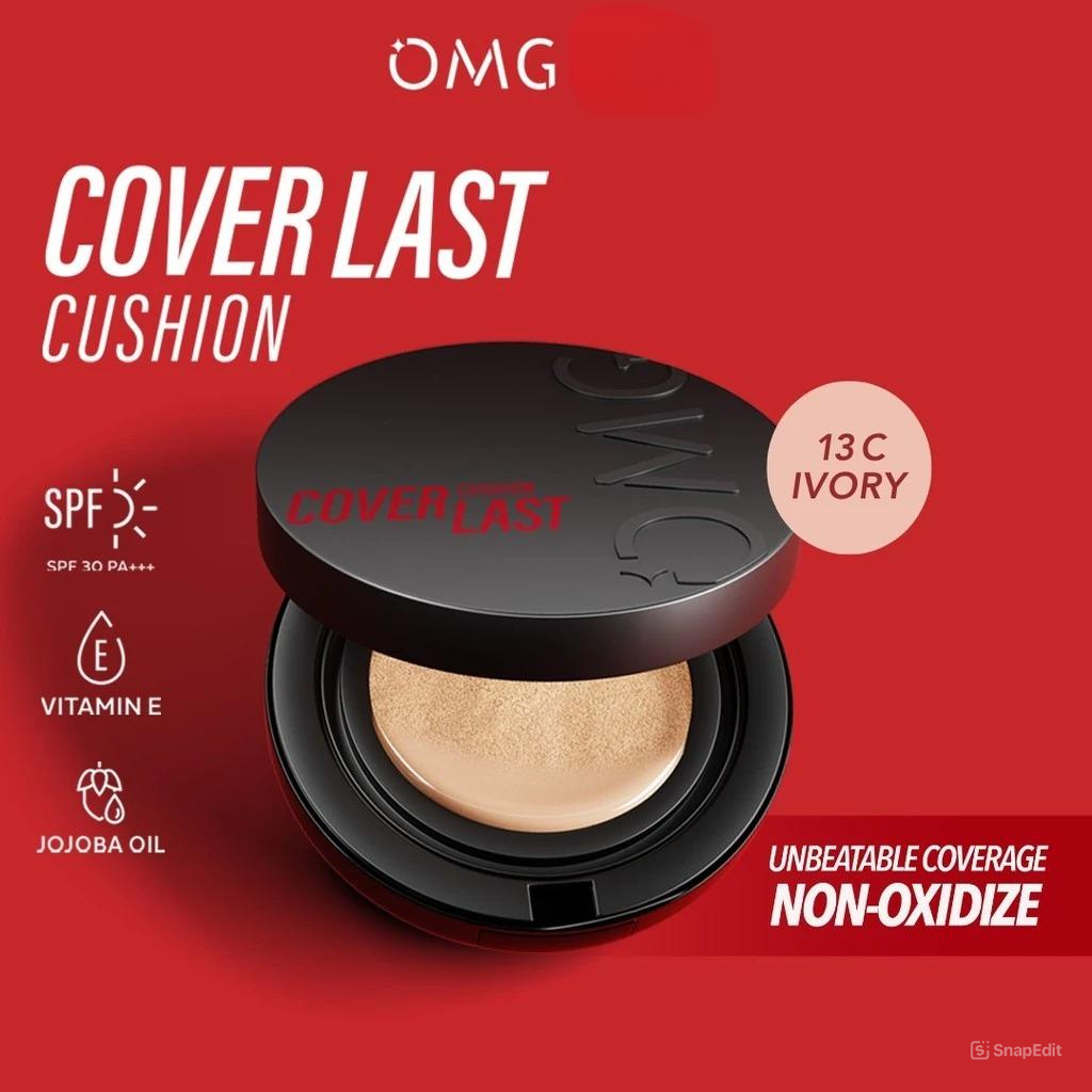 Oh My Glam Coverlast Cushion 15gr - 13C Ivory (OMG) Oh My Glam Coverlast Cushion 15gr - 13C Ivory (OMG)