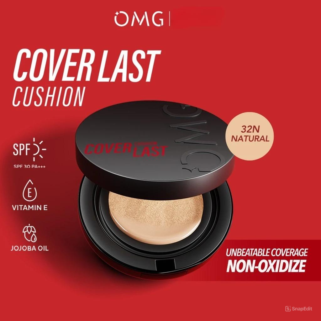 Oh My Glam Coverlast Cushion 15gr - 32N Natural (OMG)