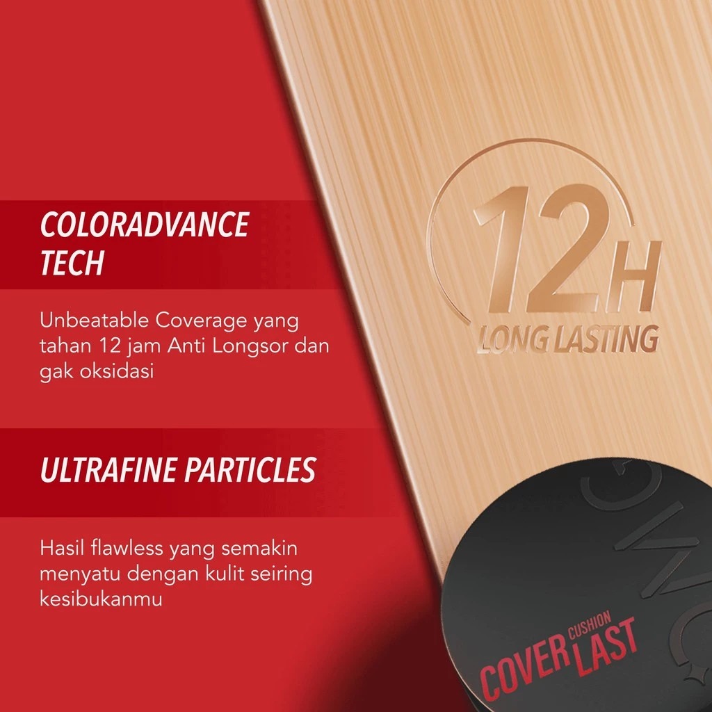 Oh My Glam Coverlast Cushion 15gr - 32N Natural (OMG)