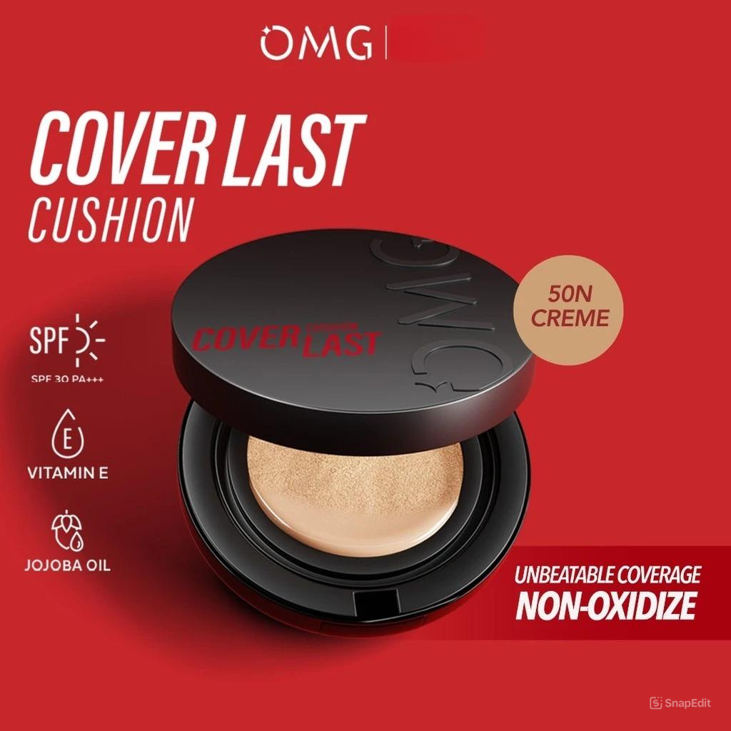 Oh My Glam Coverlast Cushion 15gr - 50N Crème (OMG)