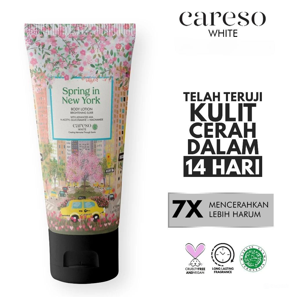 Careso Body Lotion Brightening Elixir 50ml (Tube) - Spring in New York Careso Body Lotion Brightening Elixir 50ml (Tube) - Spring in New York