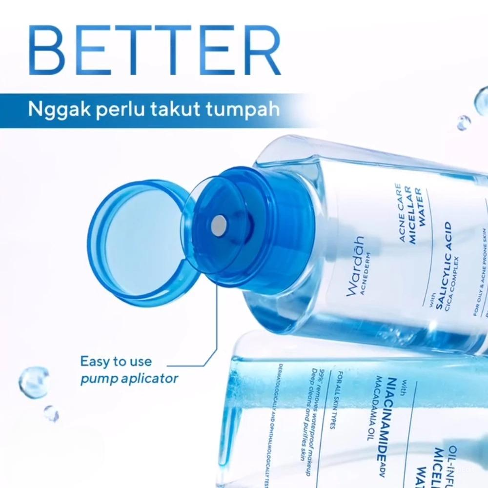 Wardah Acnederm Acne Care Micellar Water 400ml Wardah Acnederm Acne Care Micellar Water 400ml