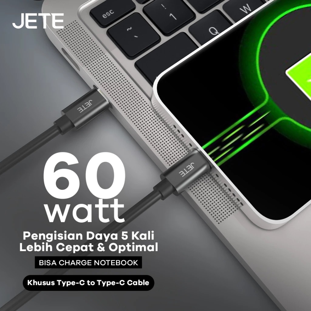 JETE Kabel Data Set 8in1 CX15 Series - Black