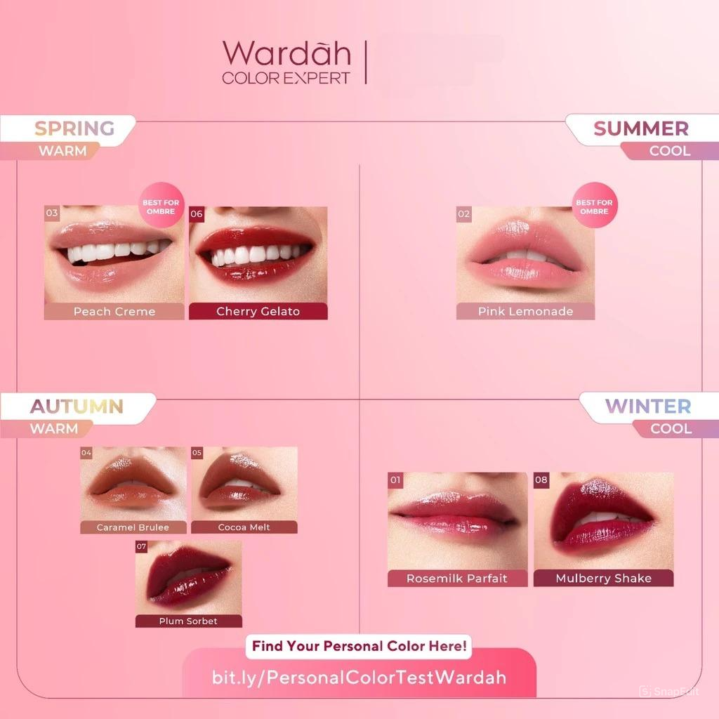 Wardah Moist Dew Tint 3gr - 06 Cherry Gelato