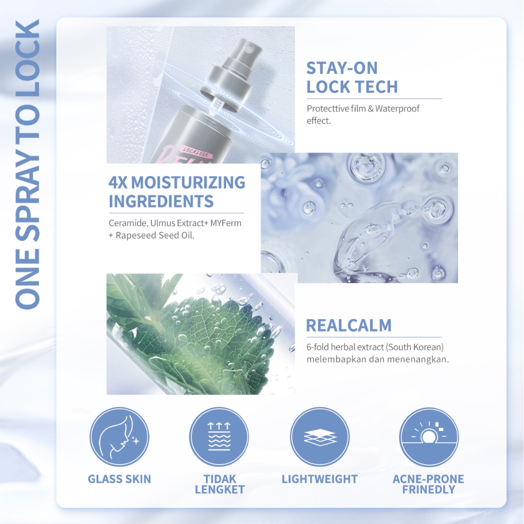 Barenbliss Locklook Dewy Setting Spray 110ml