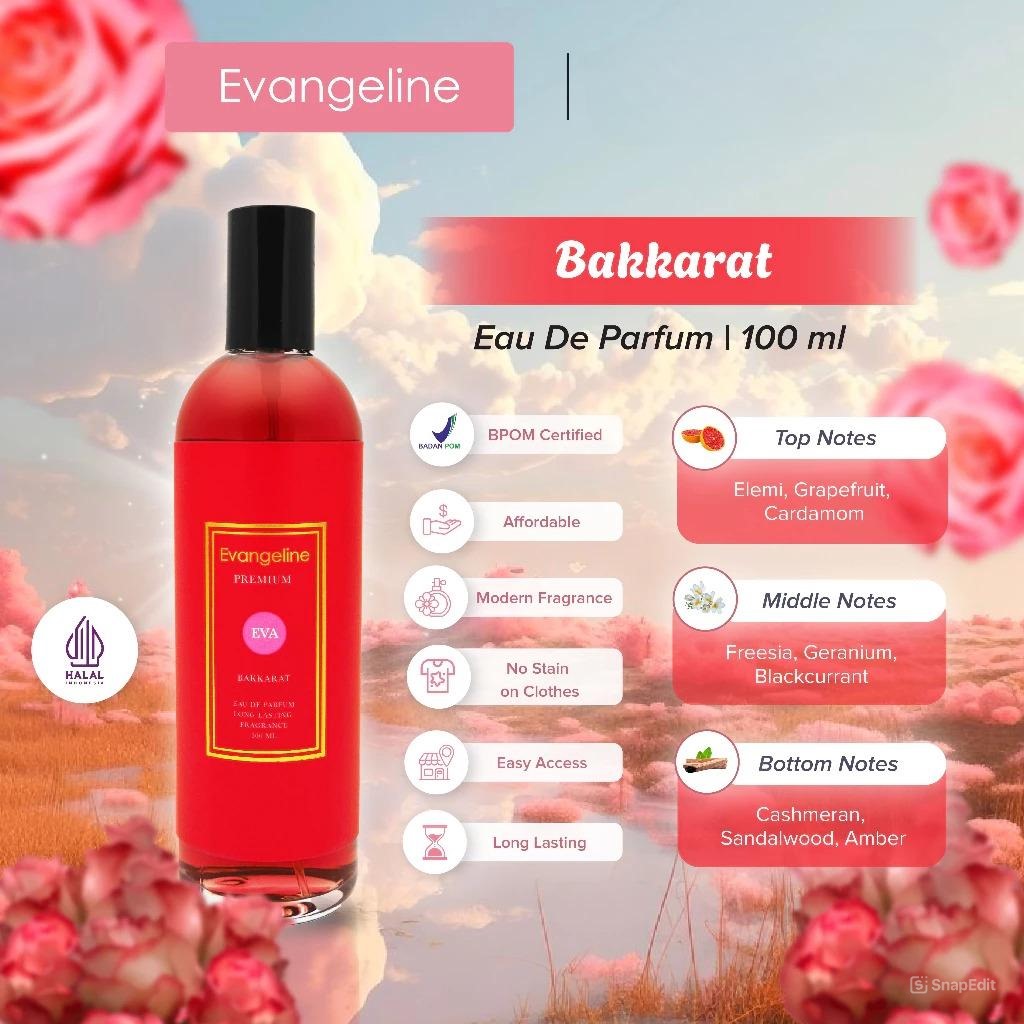 Evangeline Eau De Parfum Premium 100ml - Bakkarat