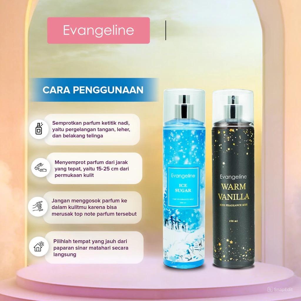 Evangeline Fine Fragrance Body Mist 250ml - Warm Vanilla