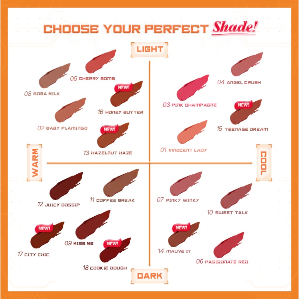 SALSA Dynamatte Lip Cream 5gr - 18 Cookie Dough