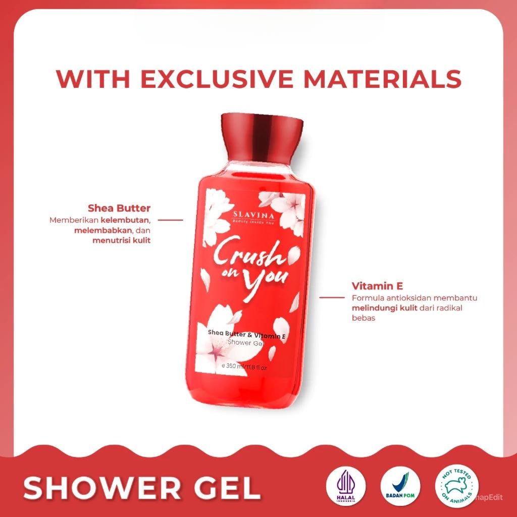 Slavina Shower Gel 350ml - Crush On You