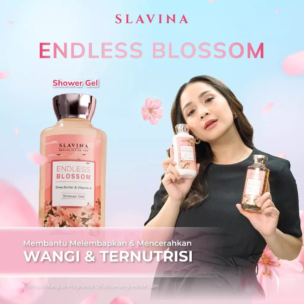 Slavina Shower Gel 350ml - Endless Blossom