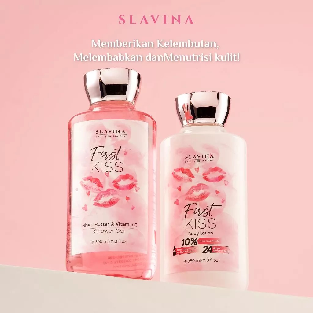 Slavina Shower Gel 350ml - First Kiss