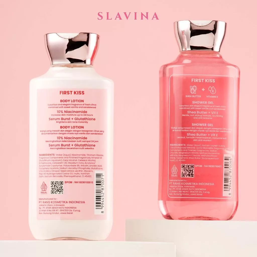 Slavina Shower Gel 350ml - First Kiss