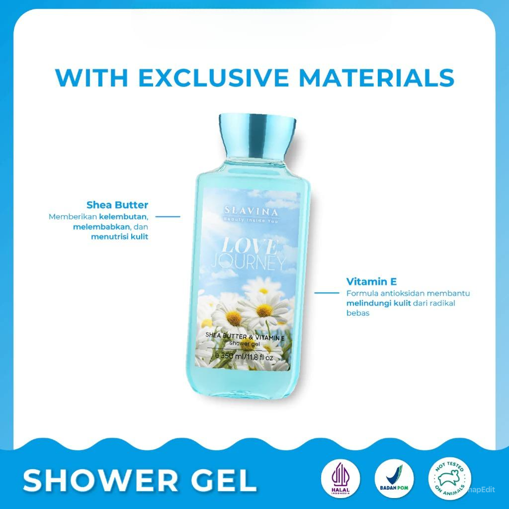 Slavina Shower Gel 350ml - Love Journey