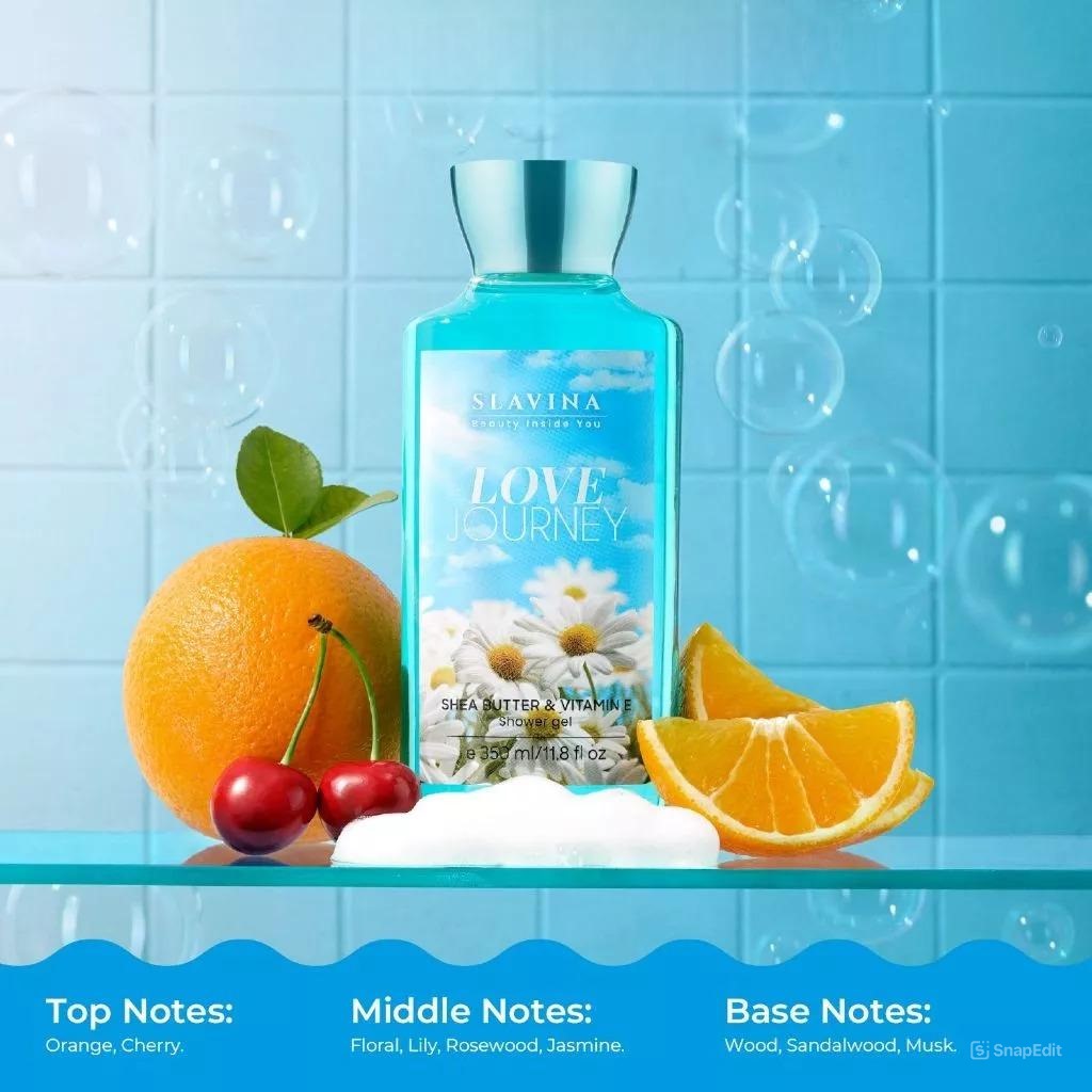 Slavina Shower Gel 350ml - Love Journey