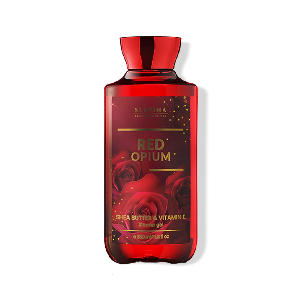 Slavina Shower Gel 350ml - Red Opium