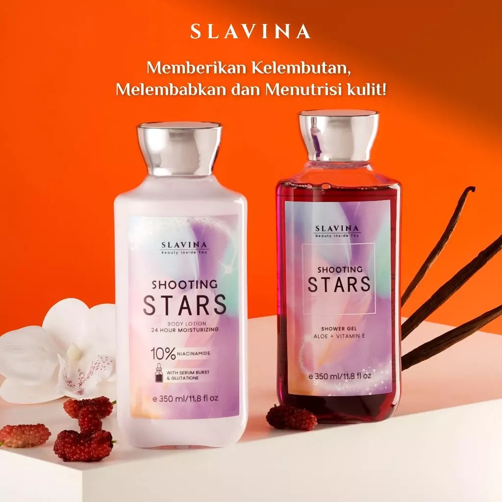 Slavina Shower Gel 350ml - Shooting Stars
