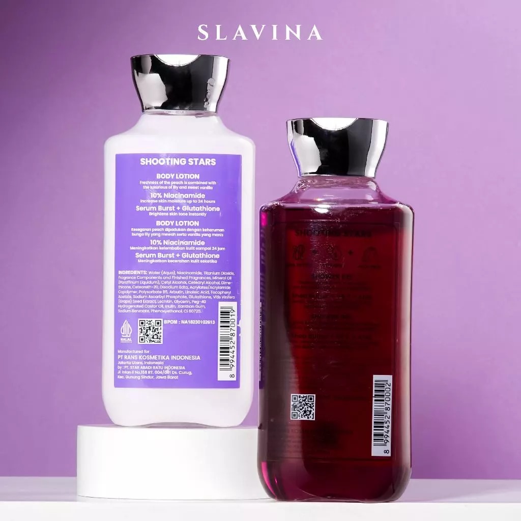 Slavina Shower Gel 350ml - Shooting Stars