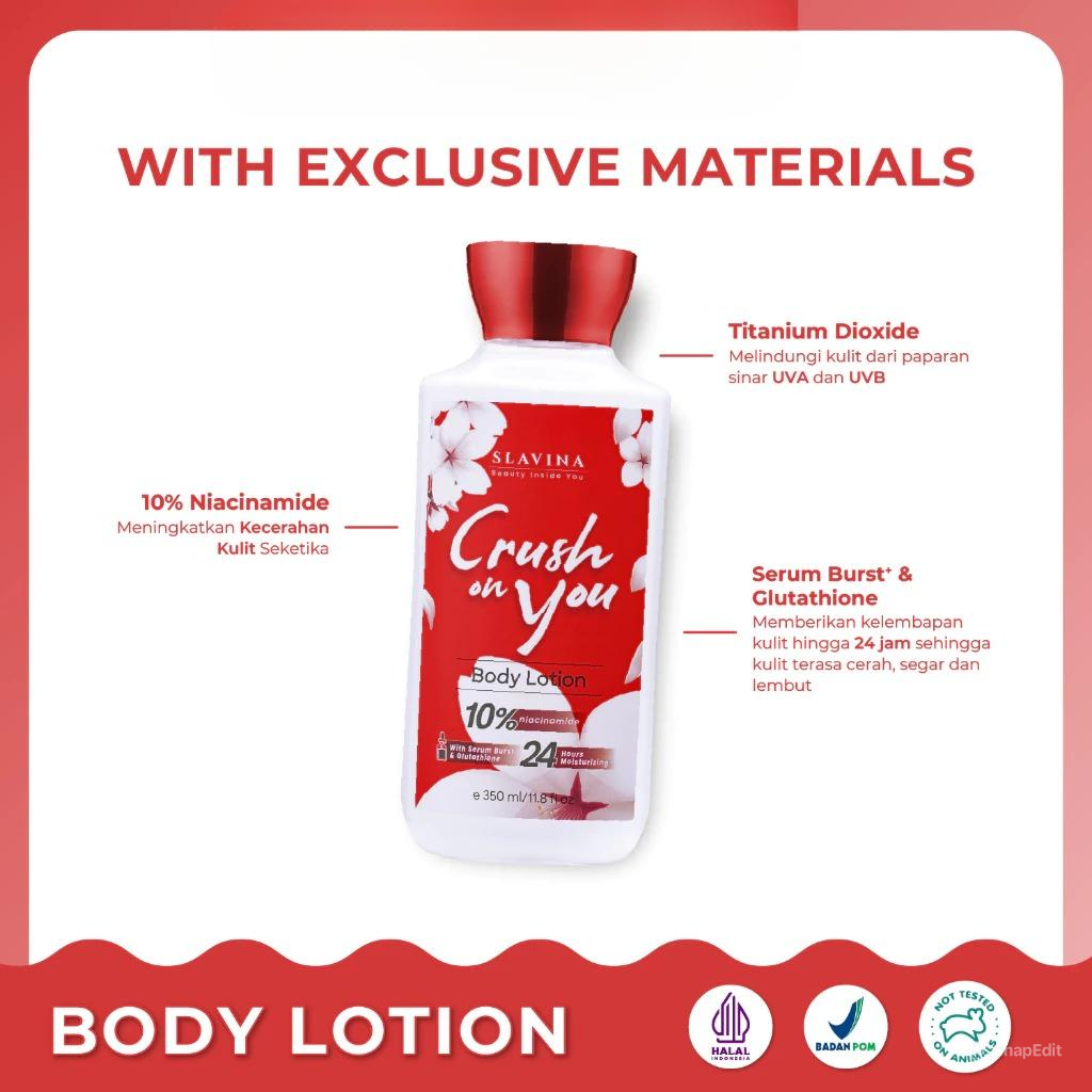 Slavina Body Lotion 350ml - Crush On You