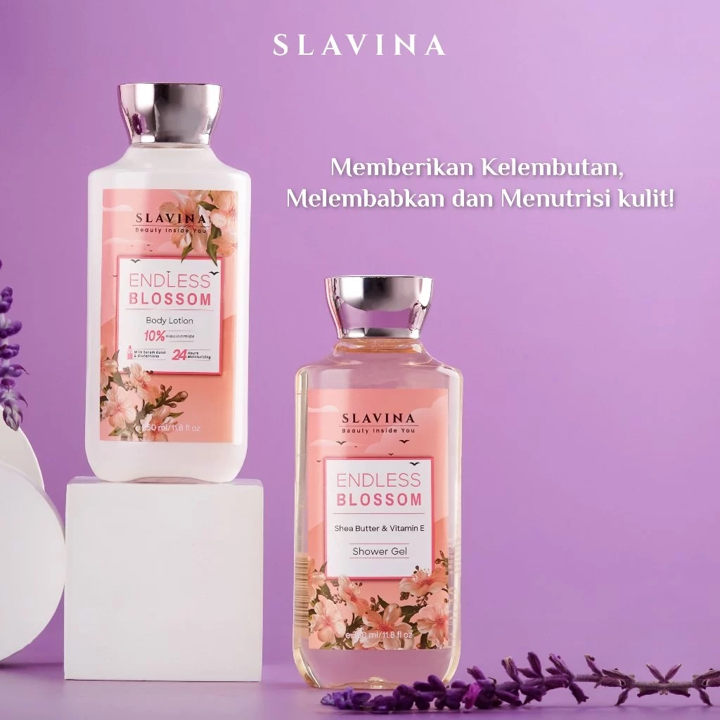 Slavina Body Lotion 350ml - Endless Blossom