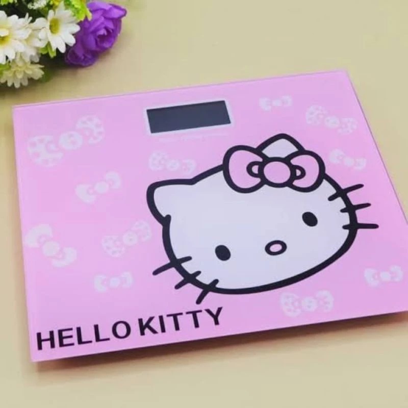 Timbangan Badan Digital Karakter - HELLO KITTY (26x26cm)