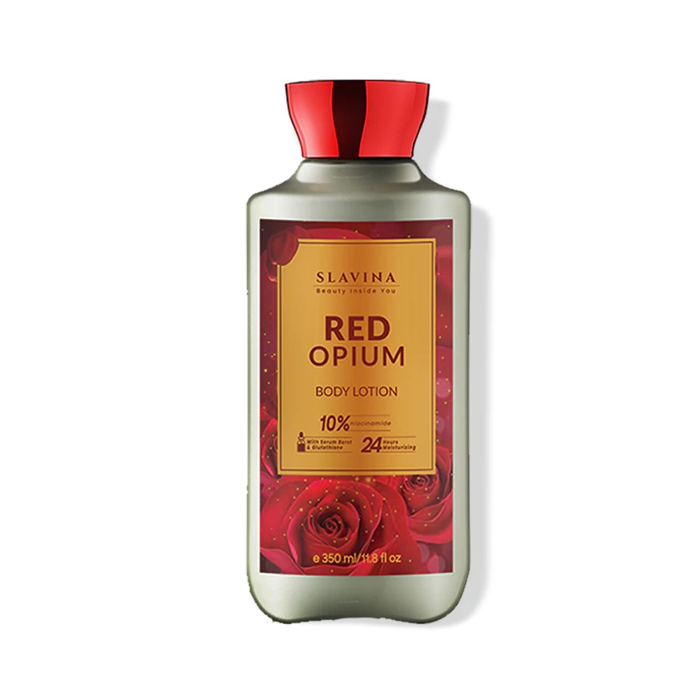 Slavina Body Lotion 350ml - Red Opium Slavina Body Lotion 350ml - Red Opium
