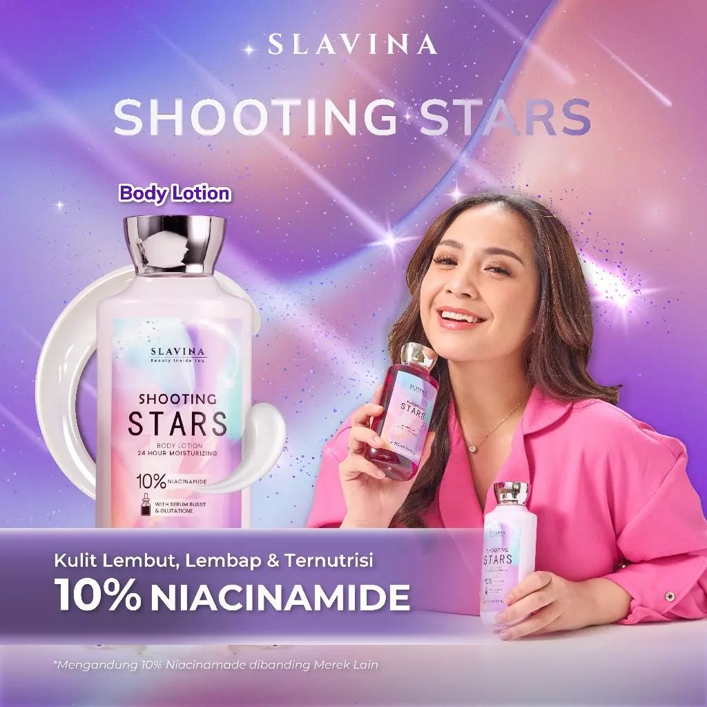 Slavina Body Lotion 350ml - Shooting Stars Slavina Body Lotion 350ml - Shooting Stars