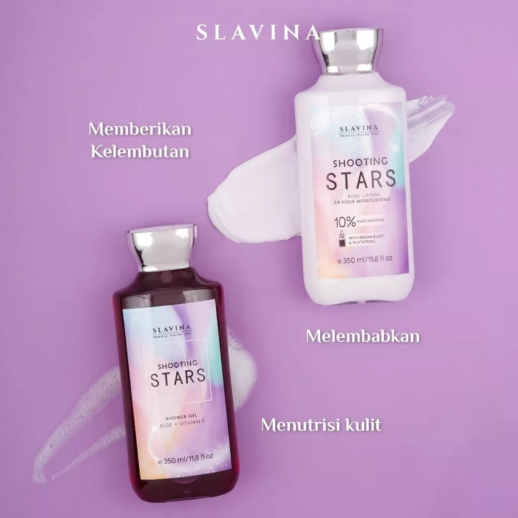 Slavina Body Lotion 350ml - Shooting Stars