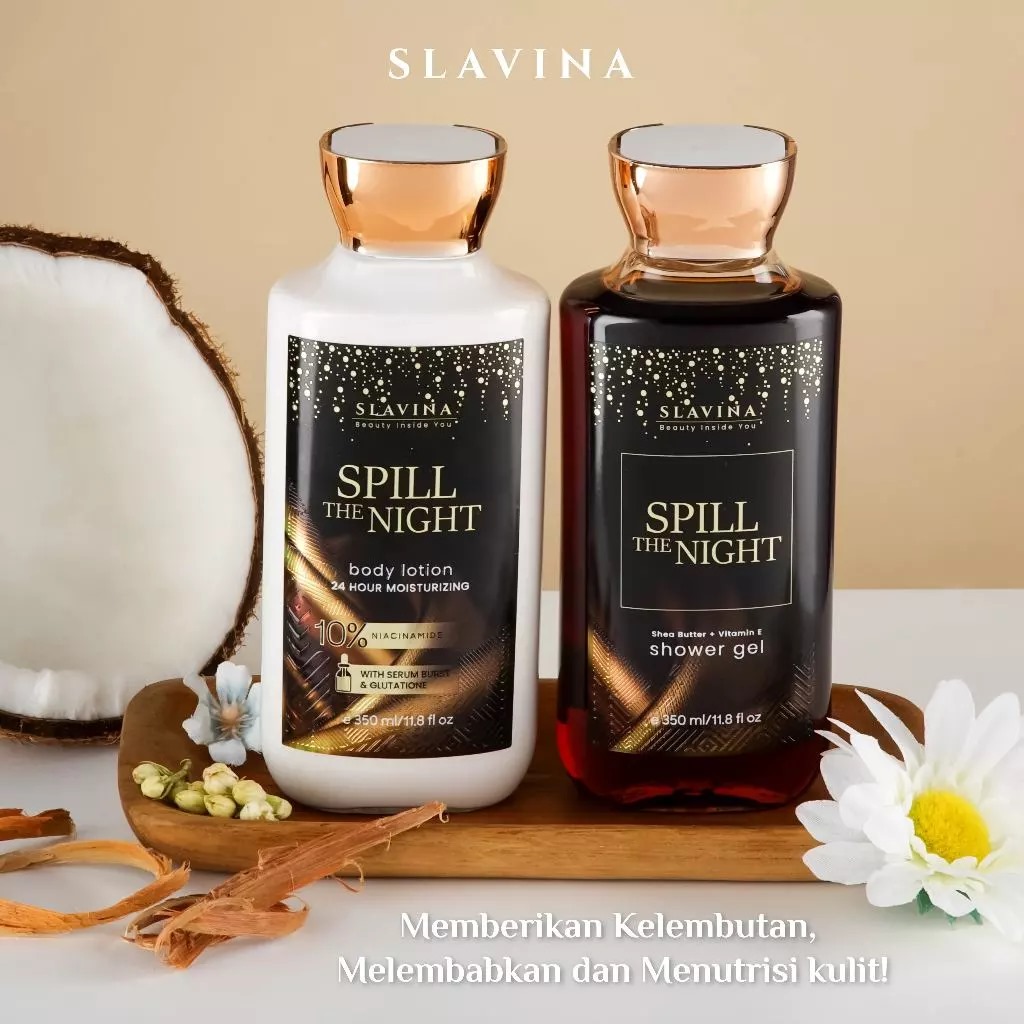 Slavina Body Lotion 350ml - Spill The Night