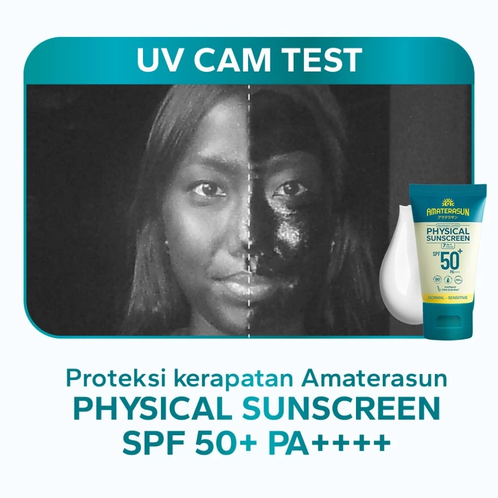 Amaterasun Physical Sunscreen SPF 50+ PA++++ 30gr