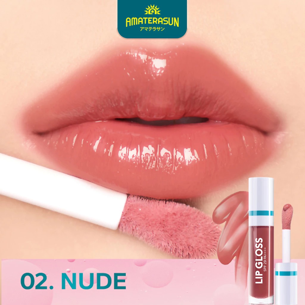 Amaterasun Lip Gloss SPF29 PA++++ - 02 Nude Amaterasun Lip Gloss SPF29 PA++++ - 02 Nude