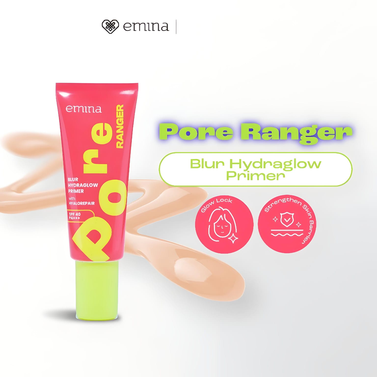 Emina Pore Ranger Blur Hydraglow Primer SPF40 PA+++ 20ml