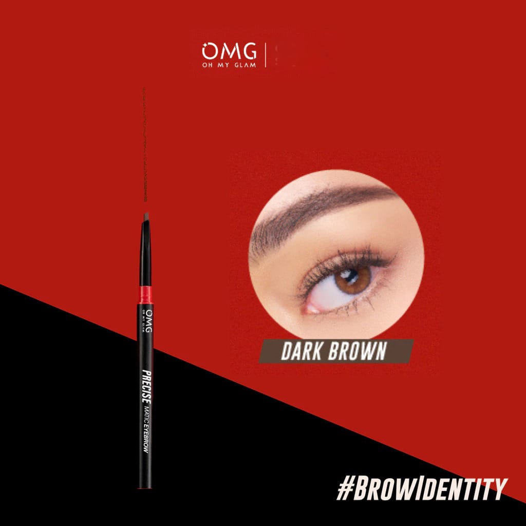 Oh My Glam Precise Matic Eyebrow (OMG) 0.07gr - 01 Dark Brown Oh My Glam Precise Matic Eyebrow (OMG) 0.07gr - 01 Dark Brown