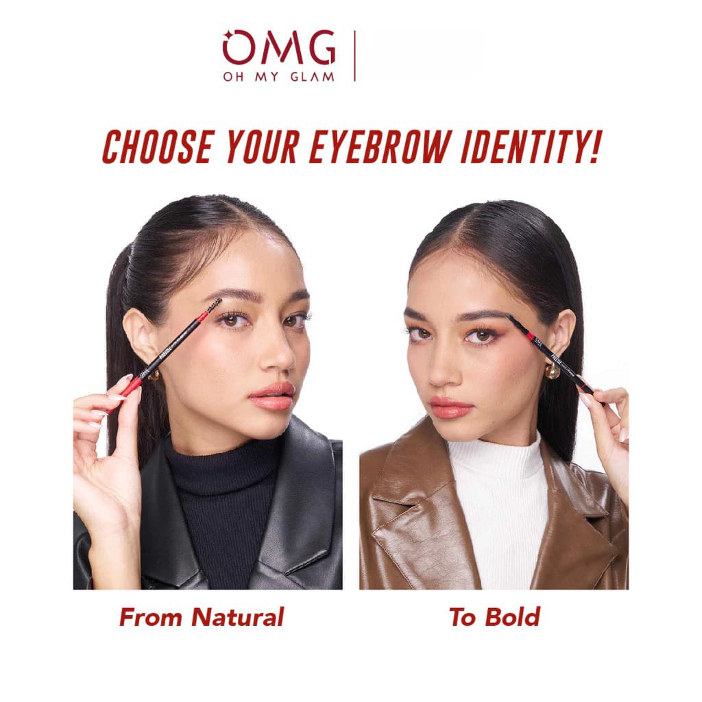 Oh My Glam Precise Matic Eyebrow (OMG) 0.07gr - 01 Dark Brown