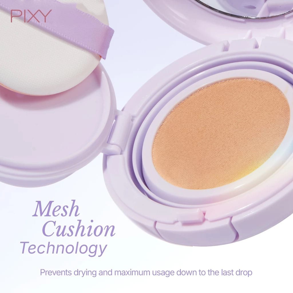Pixy Airy Serum Cushion Glow 15gr - W44 Medium Warm