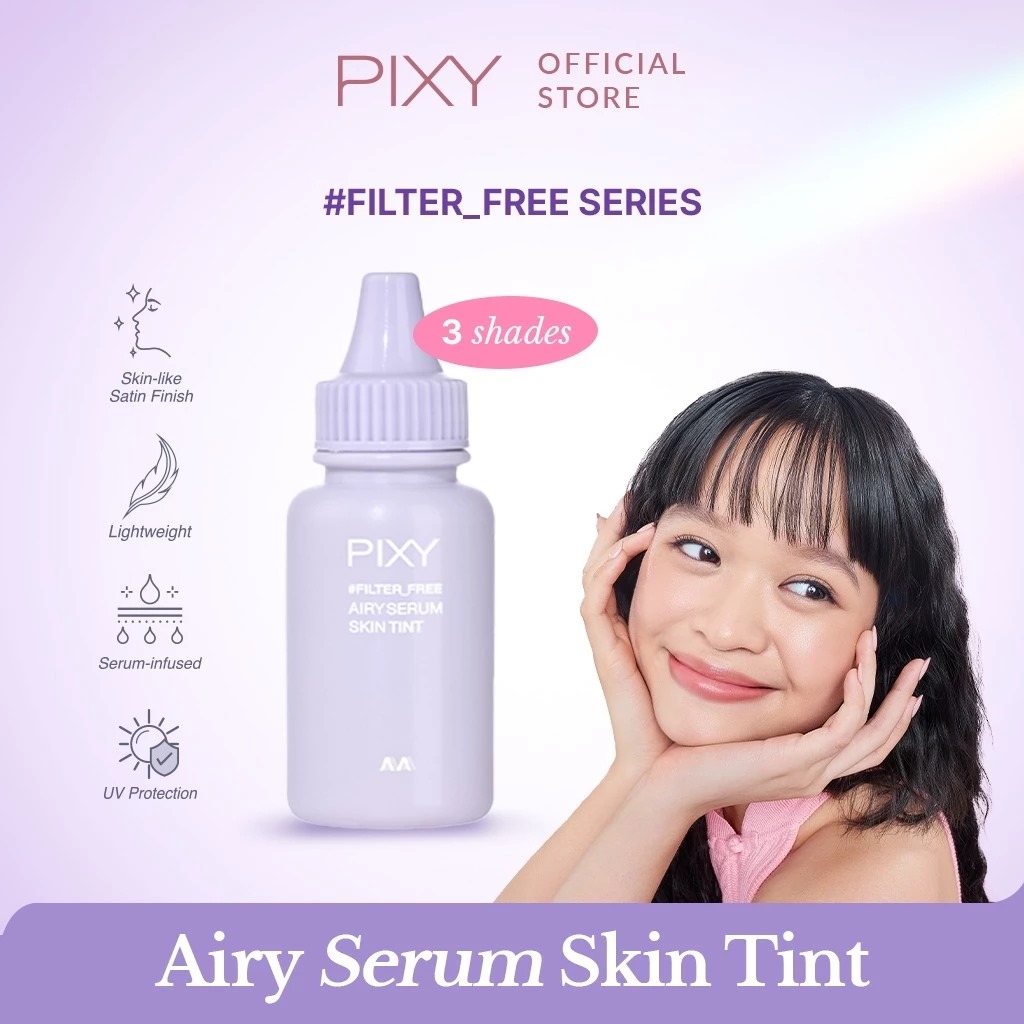Pixy Airy Serum Skin Tint 25gr  - W44 Medium Warm Pixy Airy Serum Skin Tint 25gr  - W44 Medium Warm