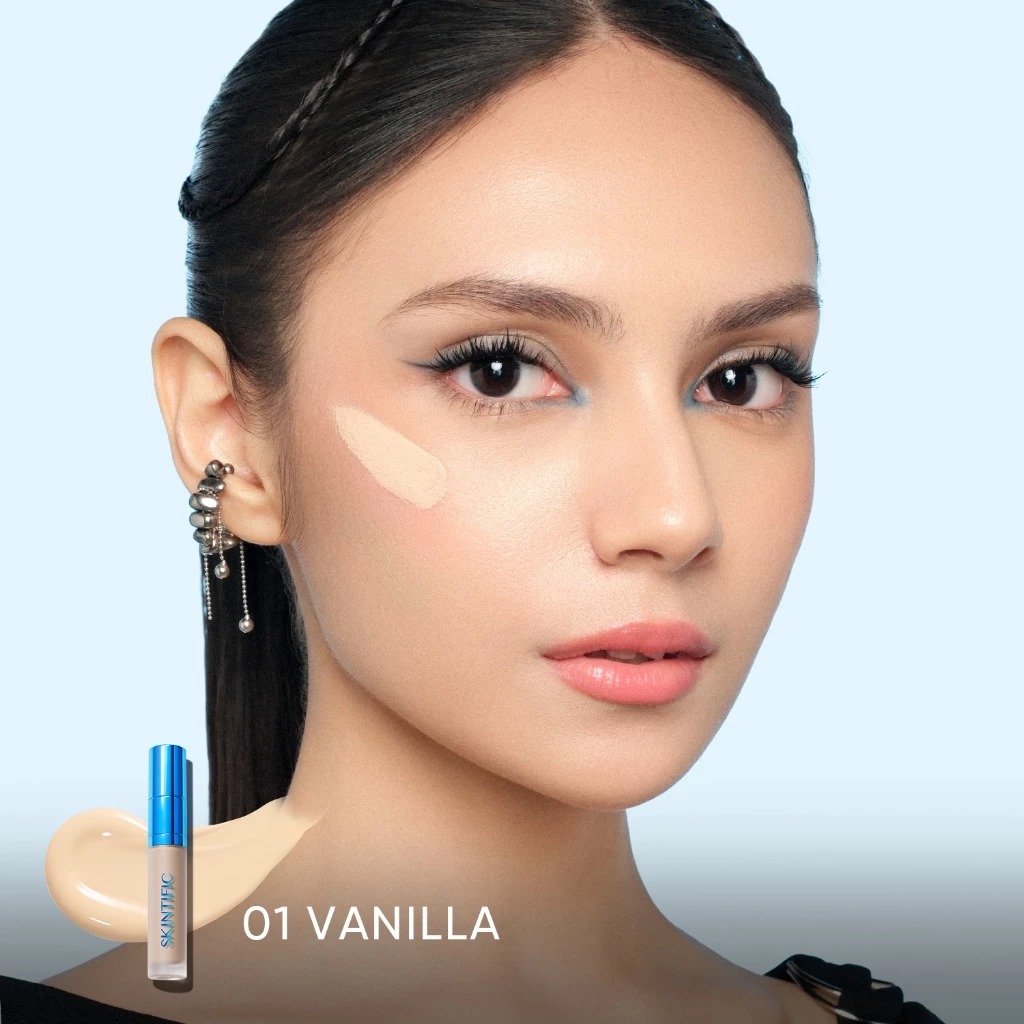 Skintific Cover Perfect Serum Concealer 5ml - 01 Vanilla