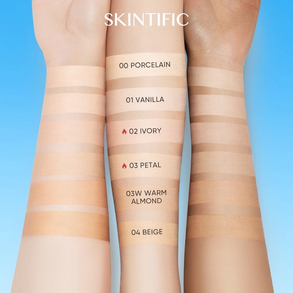 Skintific Cover Perfect Serum Concealer 5ml - 01 Vanilla Skintific Cover Perfect Serum Concealer 5ml - 01 Vanilla