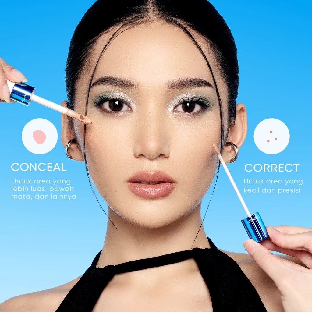 Skintific Cover Perfect Serum Concealer 5ml - 02 Ivory