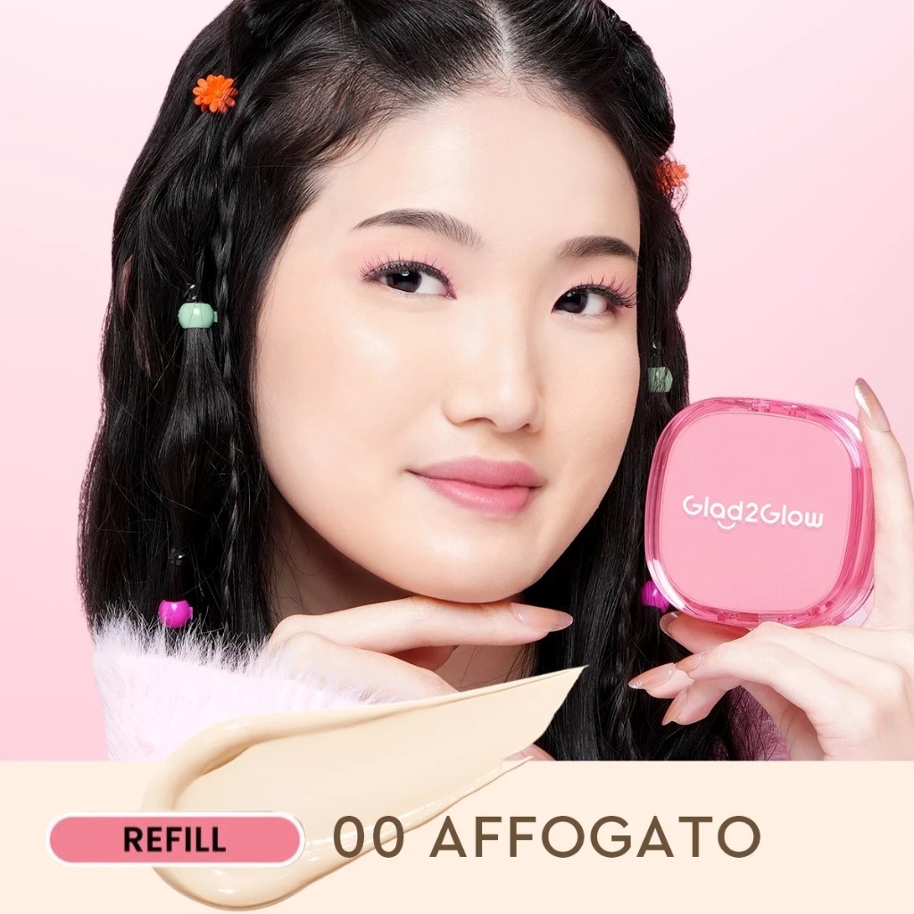 Glad 2 Glow Perfect Cover Cushion REFILL 11gr - 00 Affogato