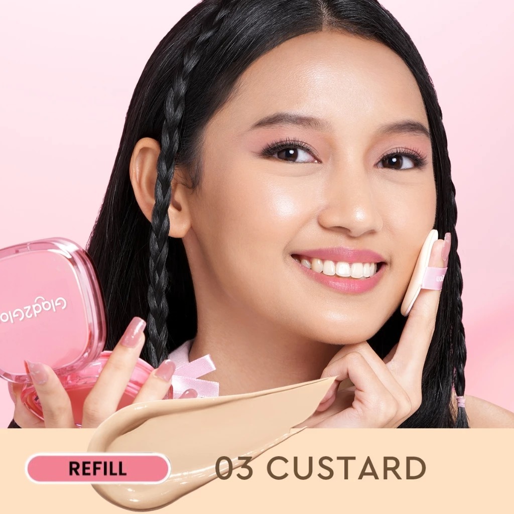 Glad 2 Glow Perfect Cover Cushion REFILL 11gr - 03 Custard