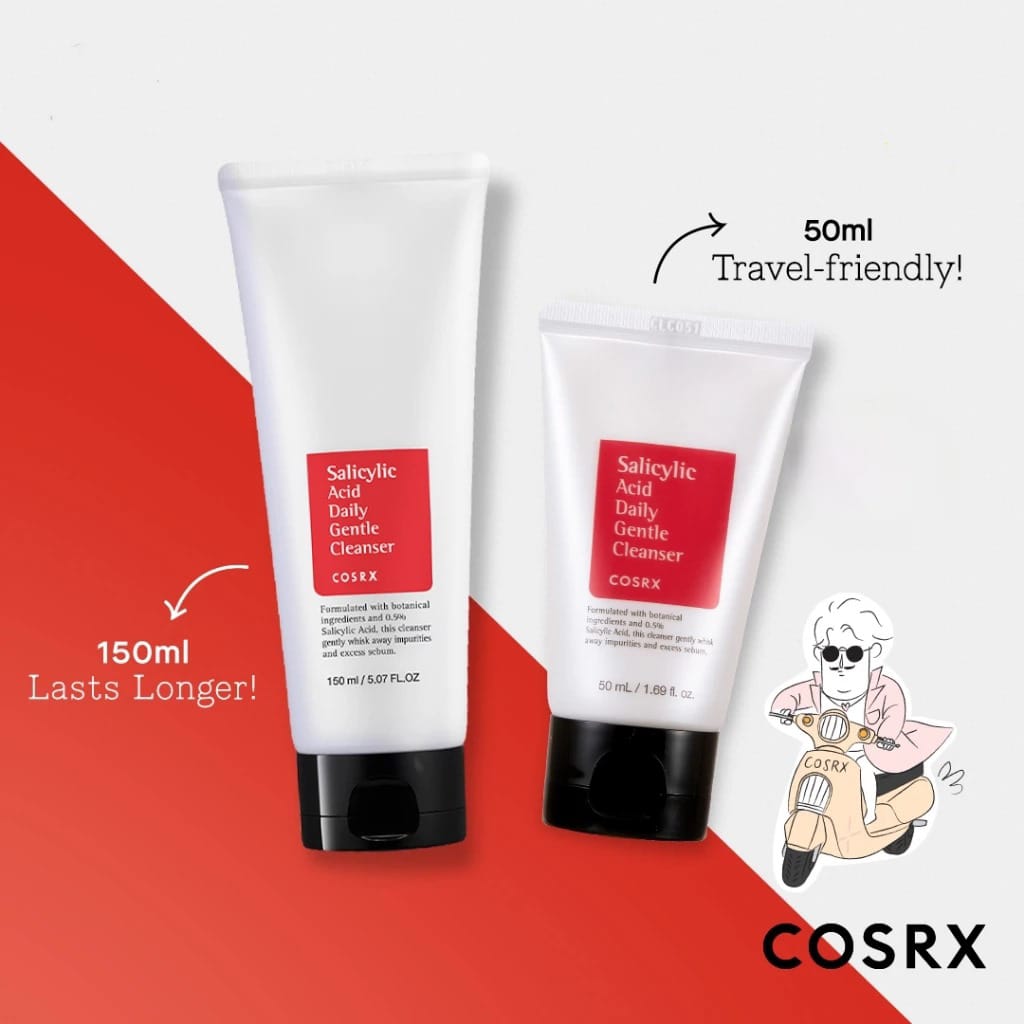 COSRX Salicylic Acid Daily Gentle Cleanser 50ml